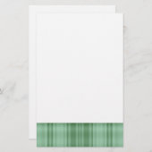 Papeterie Plaid vert (Devant / Derrière)