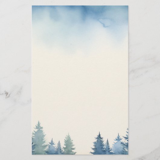 Papeterie Plaine de pins bleus (Devant)