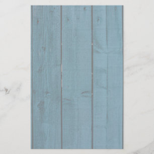 Papeterie Planches en bois peintes par bleu