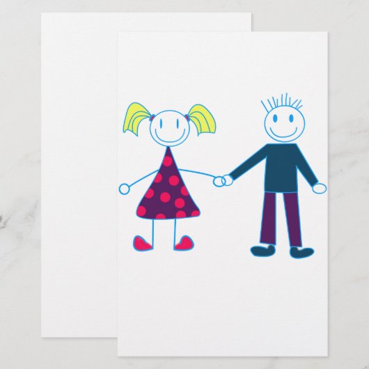 Papeterie plaque (Devant / Derrière)