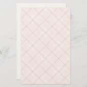 Papeterie Plat rose clair (Devant / Derrière)