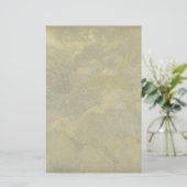 Papeterie Plâtre métallique d'argent et d'or (Debout devant)