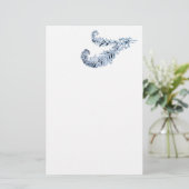 Papeterie PLUMES DE DIAMANT, noir et blanc (Debout devant)