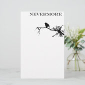 Papeterie Plus Raven Poem Edgar Allan Poe Citation (Debout devant)