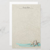 Papeterie Poêle de mer et ruban d'eau (Devant / Derrière)