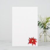 Papeterie Poinsettia (Debout devant)