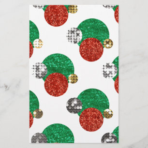 Papeterie points de noël séquentiel