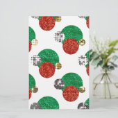 Papeterie points de noël séquentiel (Debout devant)