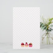 Papeterie Pois et petits gâteaux (Debout devant)