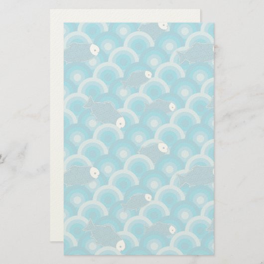 Papeterie Poissons (Devant / Derrière)