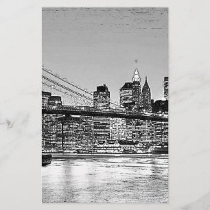 Papeterie Pont de Brooklyn New York City
