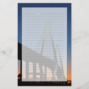 Papeterie Pont de Jr. d'Arthur Ravenel au crépuscule