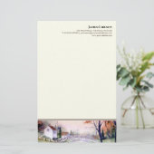 Papeterie Pont en forme de papier (Debout devant)