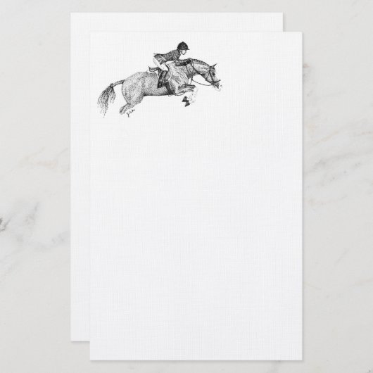 Papeterie Pony Pointillisme (Devant / Derrière)