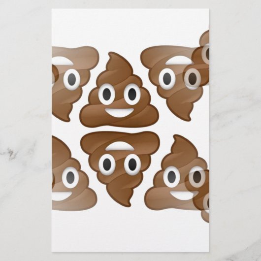 Papeterie poop emojis (Devant)