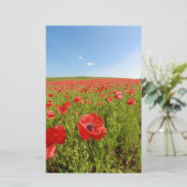 Papeterie Poppy field (Debout devant)