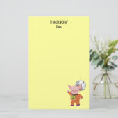 Papeterie Porc de disco avec la boule de disco (Debout devant)