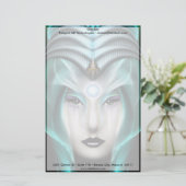 Papeterie Portrait De Cyiria ISO Black (Debout devant)