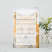 Papeterie Portrait de renard roux (Debout devant)