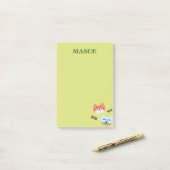Papeterie Post-it notes Chat (Sur un bureau)