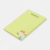 Papeterie Post-it notes Chat (Incliné)