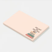 Papeterie Post-It Notes Lire des livres et boire d (Incliné)
