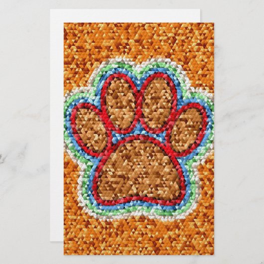 Papeterie Pot de chien basse (Devant / Derrière)