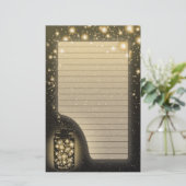 Papeterie Pot rougeoyant de lucioles avec des étoiles de (Debout devant)