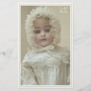 Papeterie Poupée d'antiquité victorienne Vintage