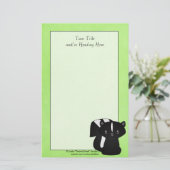 Papeterie pour bébé Skunk (Debout devant)