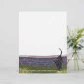 Papeterie pour chat noir (Debout devant)