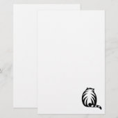 Papeterie pour chat papier à écrire personnalisé a (Devant / Derrière)