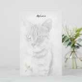 Papeterie pour chats et libellules (Debout devant)