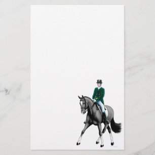 Papeterie pour Cheval à Dressage Noir