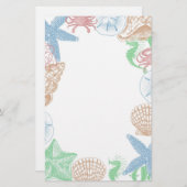 Papeterie Pour la plage (Devant / Derrière)