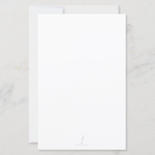 Papeterie pour oiseaux | Mignons oiseaux avec cour (Dos)