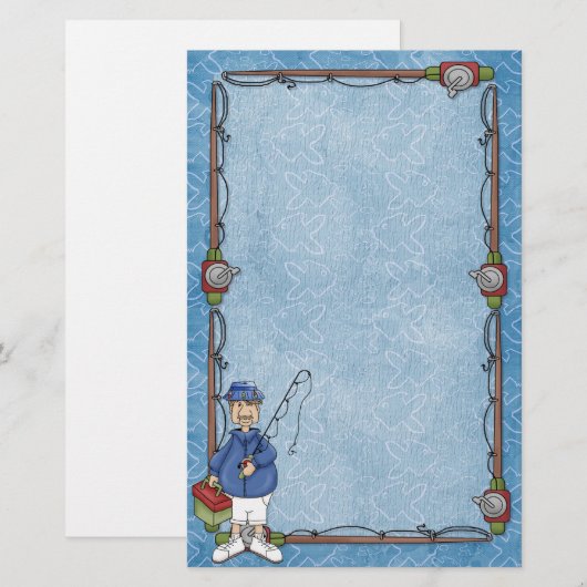 Papeterie pour pêcheurs (Devant / Derrière)