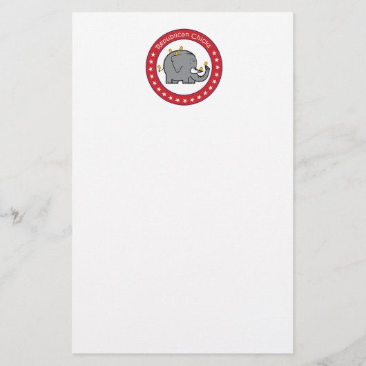 Papeterie poussins républicains (Devant)