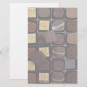 Papeterie pralines (Devant / Derrière)