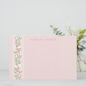 Papeterie Preppy Personalized floral (Debout devant)