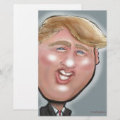 Papeterie Président Trump (Devant / Derrière)