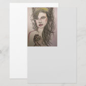 Papeterie Prière de la fille de la ruche (Devant / Derrière)