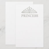 Papeterie Princess Crown (Devant / Derrière)