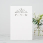 Papeterie Princess Crown (Debout devant)
