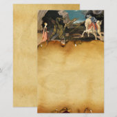 Papeterie PRINCESS ST.GEORGE ET DRAGON, PARC Brown (Devant / Derrière)