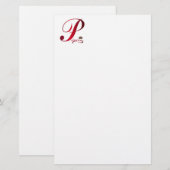 Papeterie Princesse (Devant / Derrière)