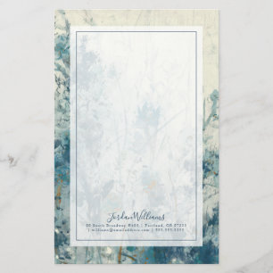 Papeterie Printemps bleu