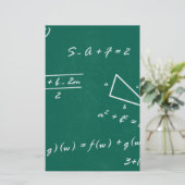 Papeterie professeur de mathématiques algebra geek (Debout devant)