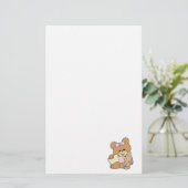Papeterie professeur enseignant conception d'ours en peluche (Debout devant)