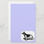 Papeterie Profil de berger (Devant / Derrière)